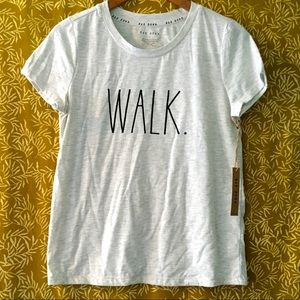 Rae Dunn WALK T-shirt, Small